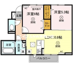 アメージング高屋の物件間取画像